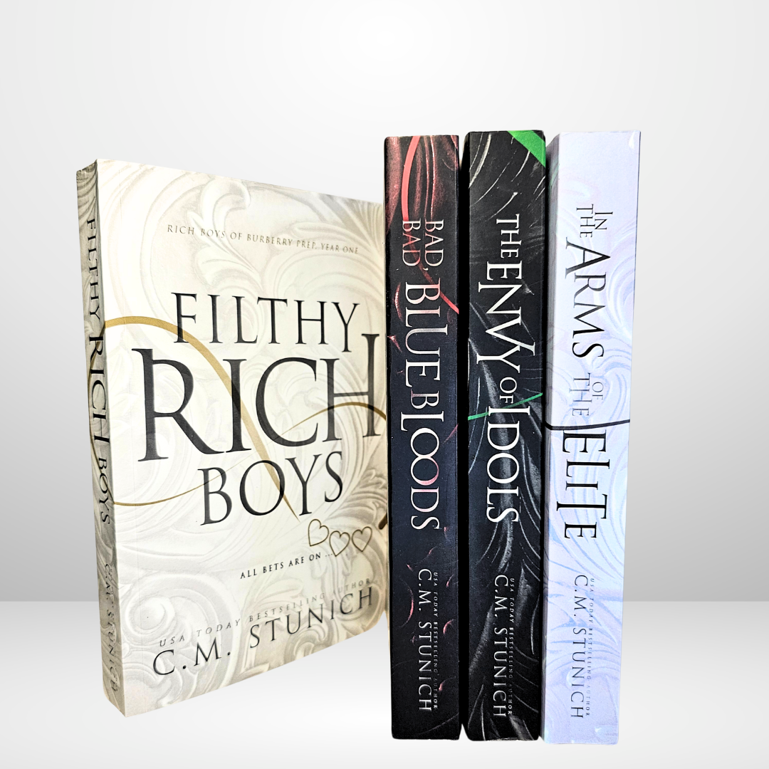 The Rich Boys of Burberry Prep Series Signed by C.M. Stunich