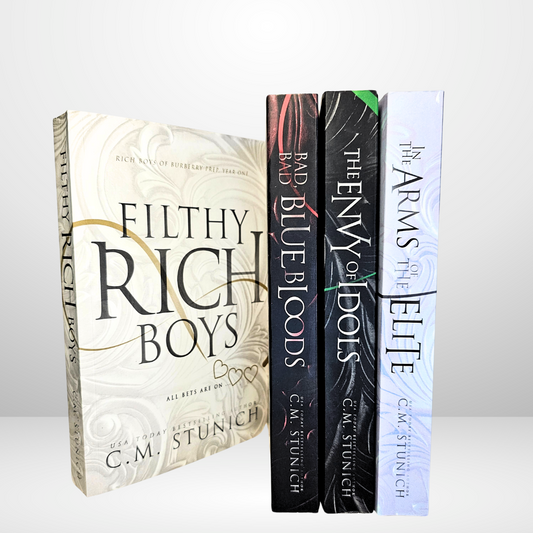 The Rich Boys of Burberry Prep Series Signed by C.M. Stunich