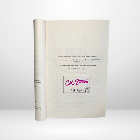 Clear Boba Bookplate Signed by C.M. Stunich