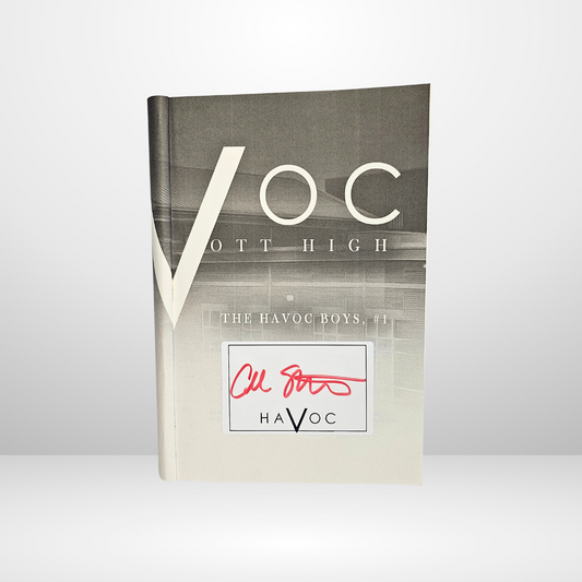 White Havoc Bookplate Signed by C.M. Stunich