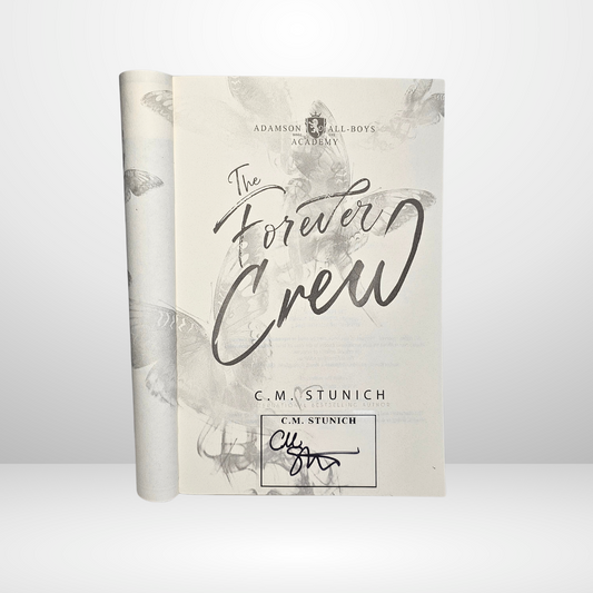 Clear Bold Bookplate Signed by C.M. Stunich