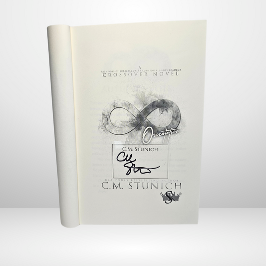 Clear Formal Bookplate Signed by C.M. Stunich