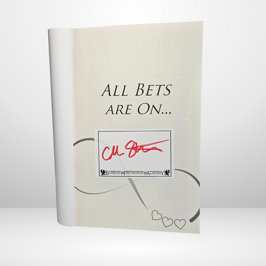 White Burberry Prep Bookplate Signed by C.M. Stunich