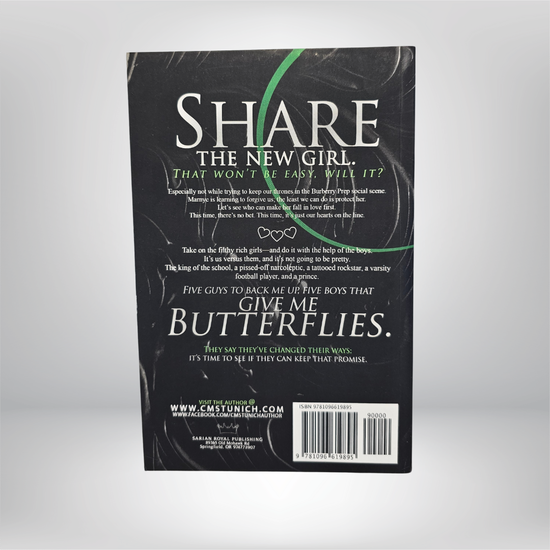 The Rich Boys of Burberry Prep Series Signed by C.M. Stunich