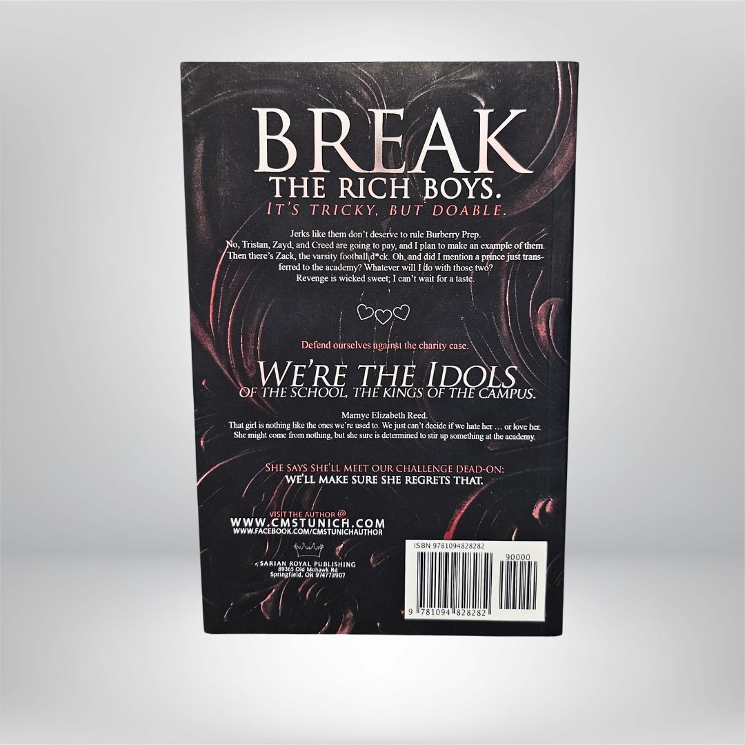 The Rich Boys of Burberry Prep Series Signed by C.M. Stunich