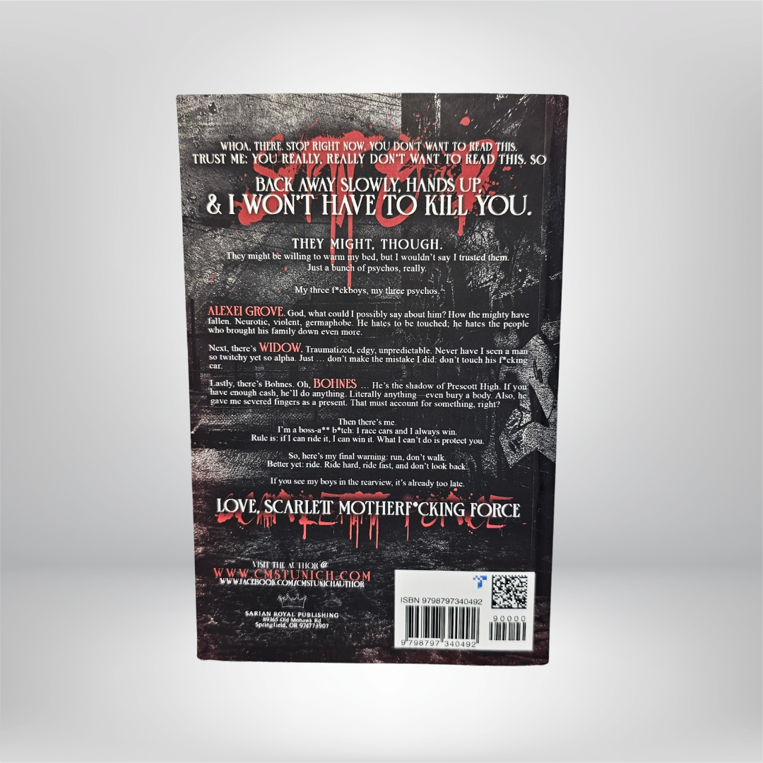 Scarlett Force Set Signed by C.M. Stunich