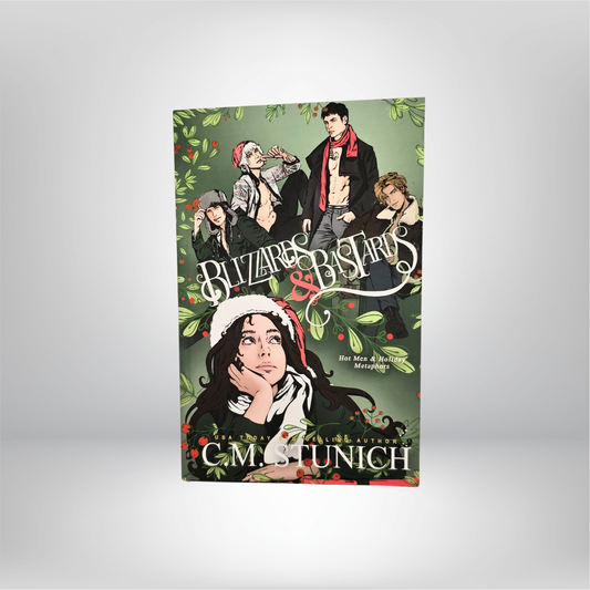 Blizzards and Bastards Hardcover - Signed by C.M. Stunich