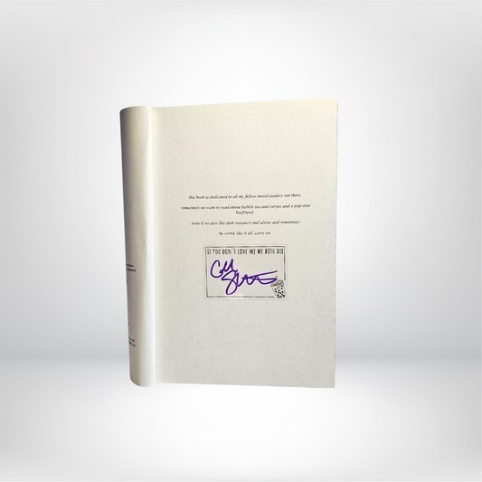 Clear If You Don't Love Me We Both Die Bookplate Signed by C.M. Stunich