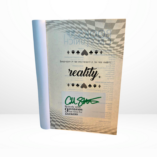 White 9 Husbands Bookplate Signed by C.M. Stunich