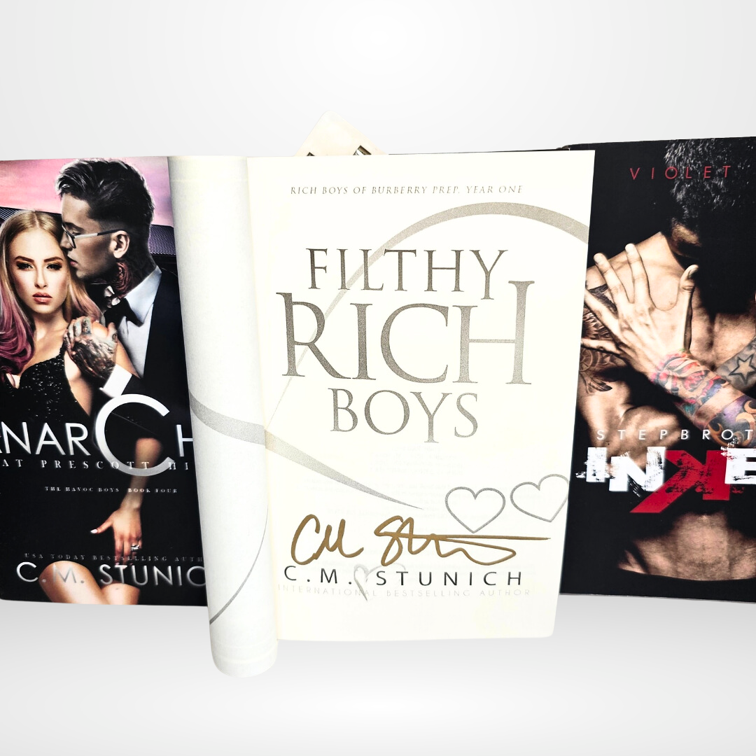 Paperbacks Signed by C.M. Stunich